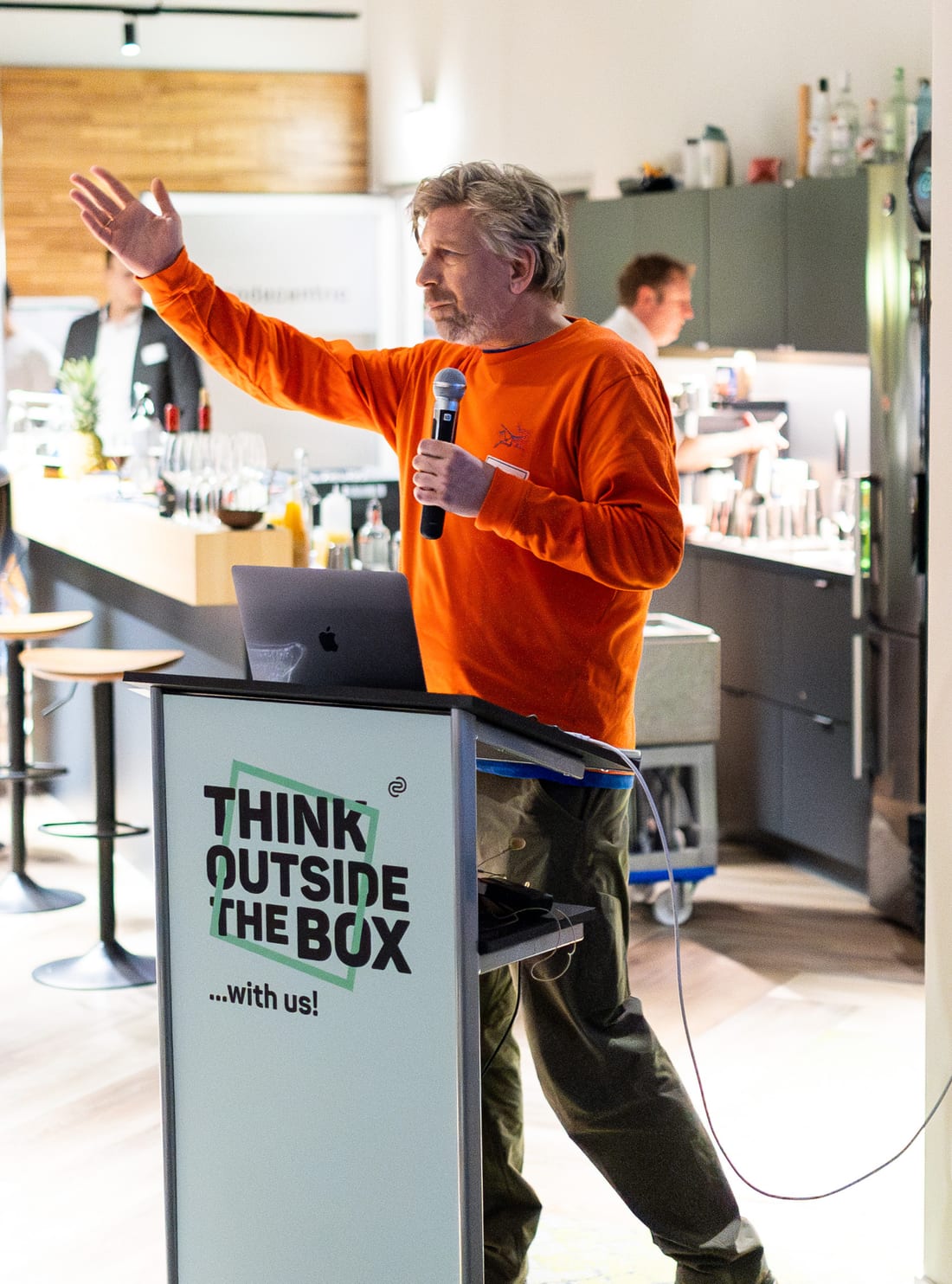 Markus Andrezak bei einem Vortrag